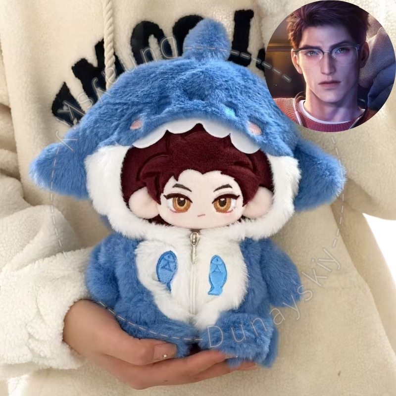 Embroidery Uniform - Valko 20cm Plüschfigur Chibi Wolf Plüsch