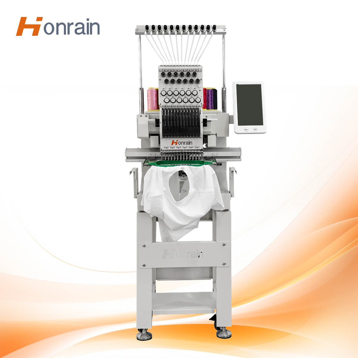 Embroidery Machine China - China Bestseller Hochwertige Automatische Einkopf-Stickmaschine Industriell