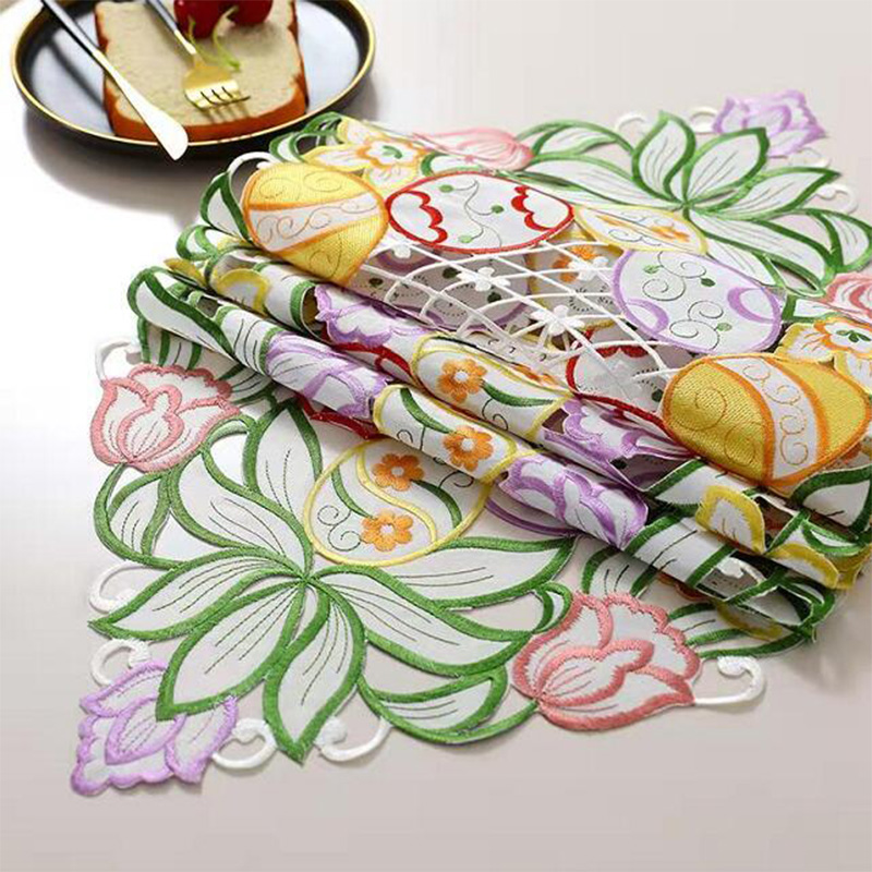 Embroidery Egg - Europa Elegante Hohl Ostern Ei Kunst