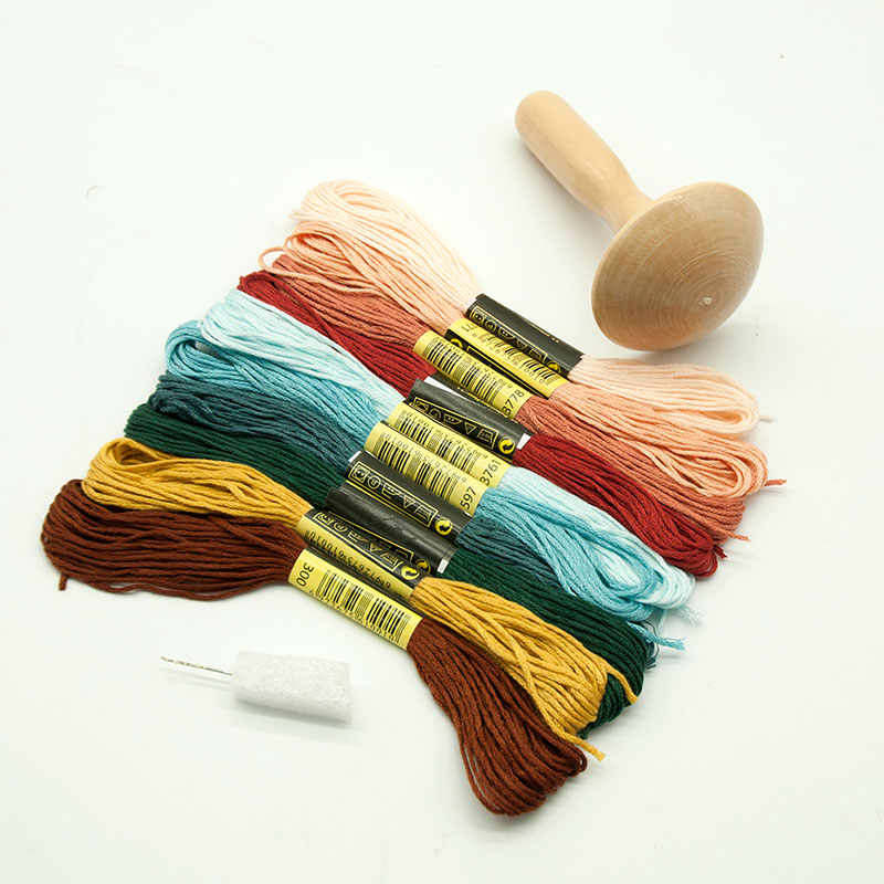 Embroidery Egg - Stopfen Liefert Kit Holz Stopfen Pilz