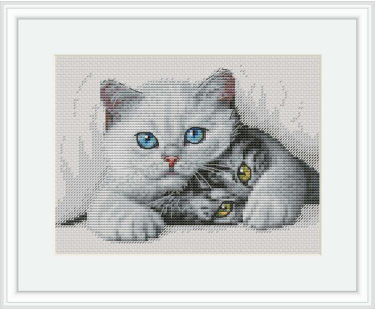 Dmc Floss Set - MM200644 Kreuz-Stich Leinwand Set Hand Zahnseide
