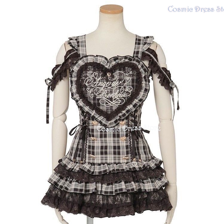 Embroidery Skirt - Süßes, niedliches zweiteiliges Lolita-Set – Jirai
