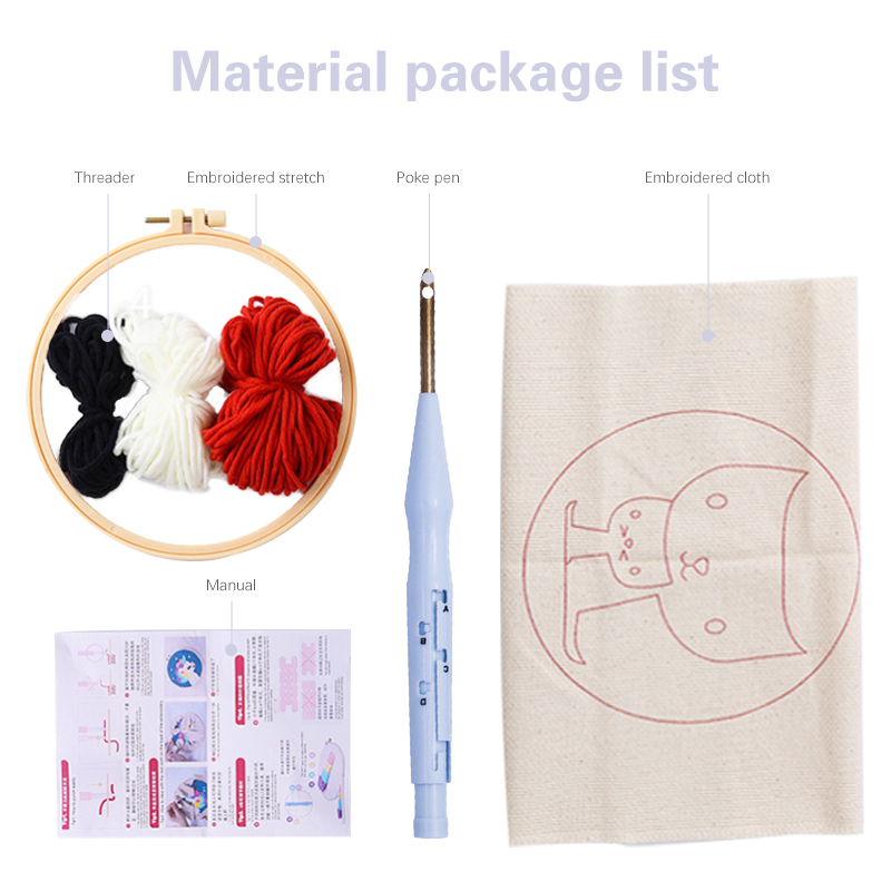 Punch Needle Stickerei Kit Sta – Embroidery Xmas Tree Bewertung und Preis