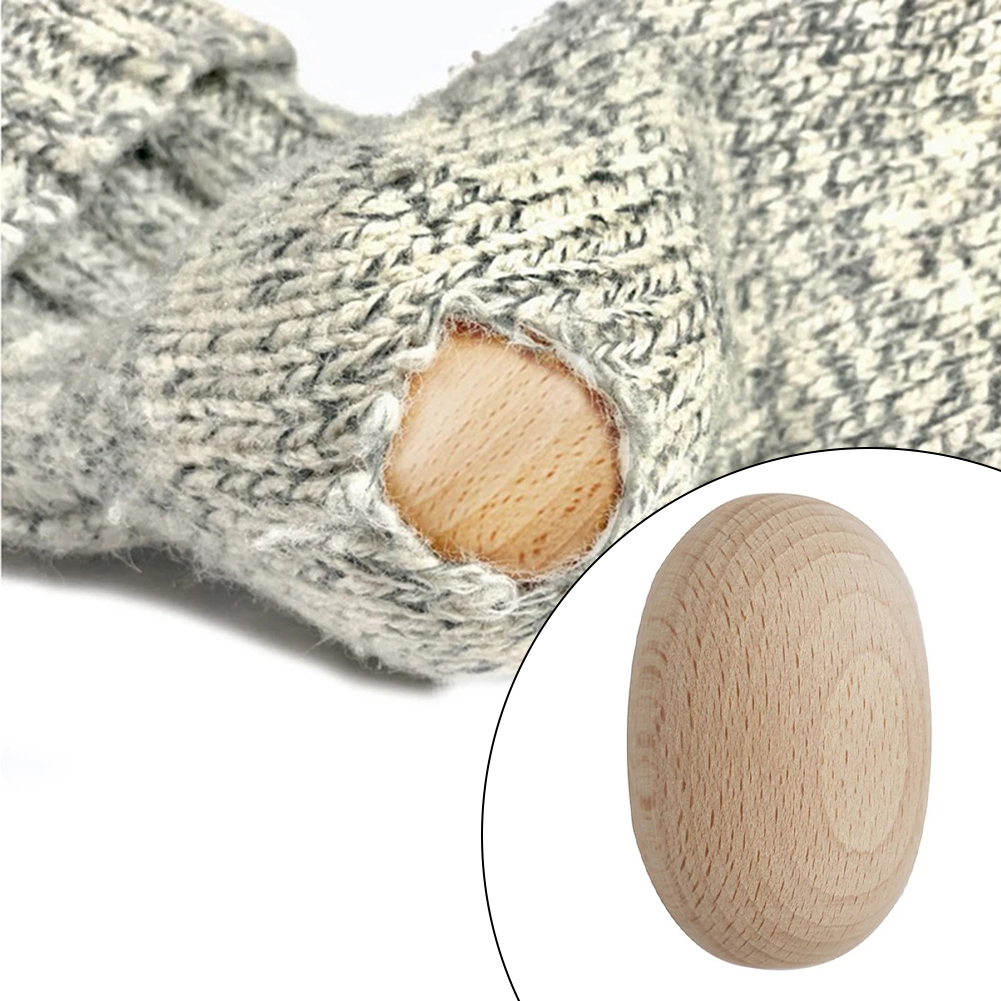 Hölzerne Stopfeier für Socken, – Embroidery Egg Bewertung und Preis