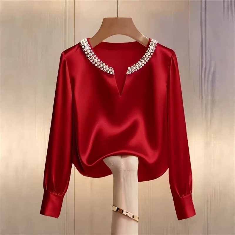 Elegante Bluse im französische – Embroidery On Shirt Bewertung und Preis