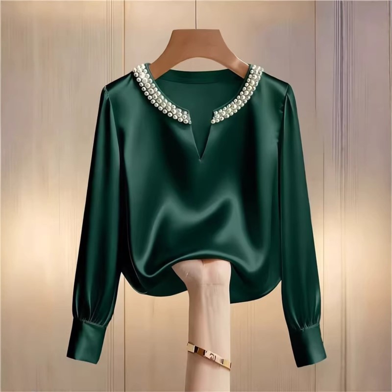 Elegante Bluse im französische – Embroidery On Shirt Bewertung und Preis