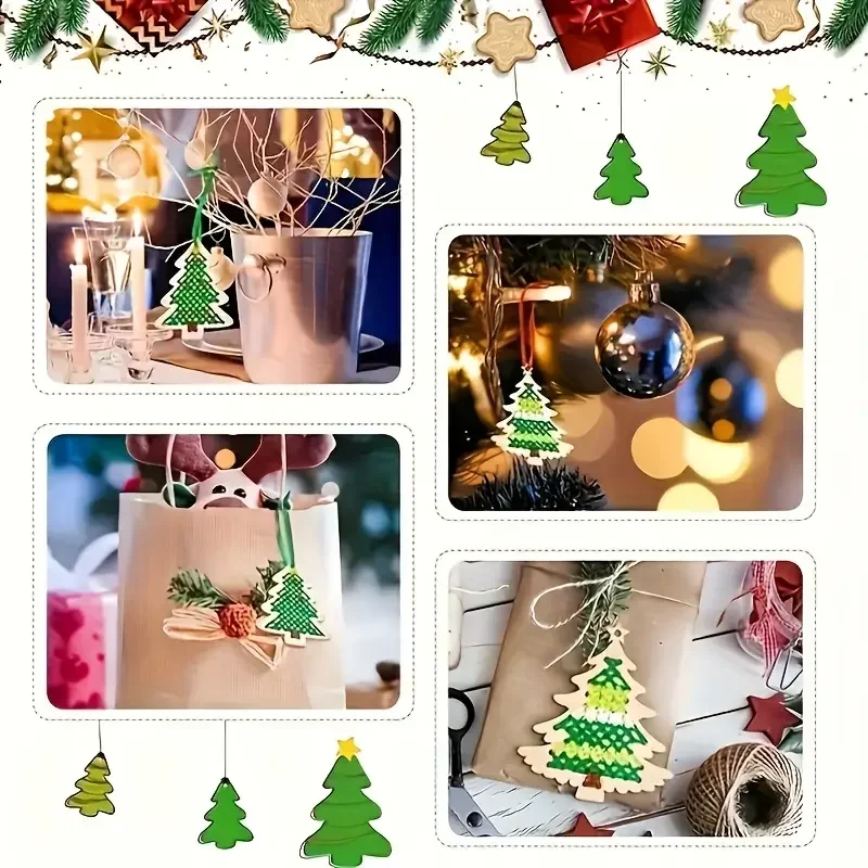 Hochwertiges Kreuzstich-Hänged – Embroidery Xmas Ornaments Bewertung und Preis