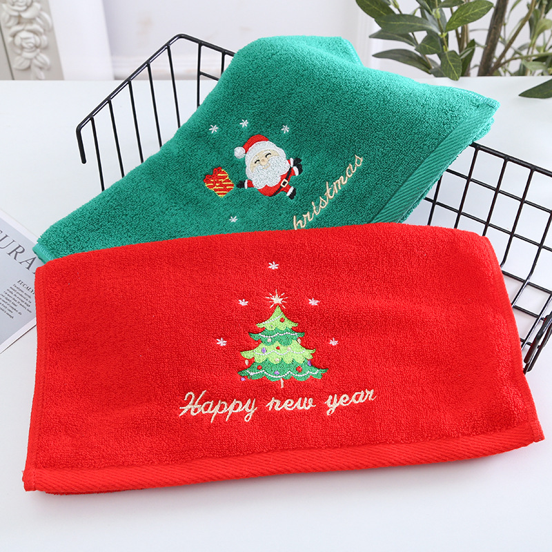 1pc 35*75cm Badet uch Korallen – Embroidery Xmas Tree Bewertung und Preis