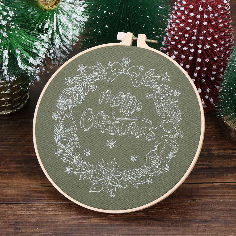 Heimdekoration DIY-Handwerk Na – Embroidery Xmas Ornaments Bewertung und Preis