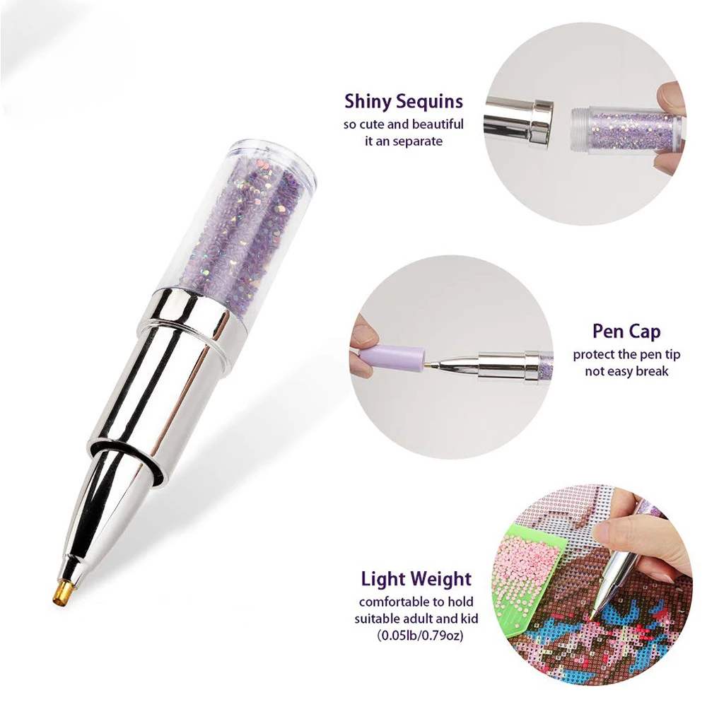 Lippenstift Form Diamant Maler – Embroidery Handicraft Bewertung und Preis
