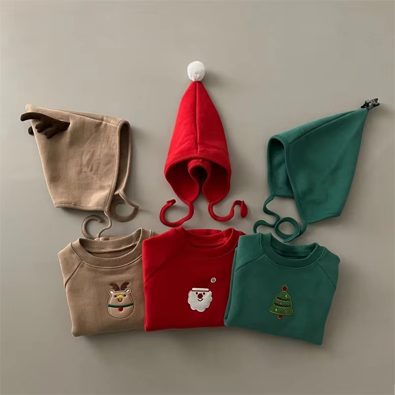 Baby-Weihnachtsspielanzug mit  – Embroidery Xmas Tree Bewertung und Preis