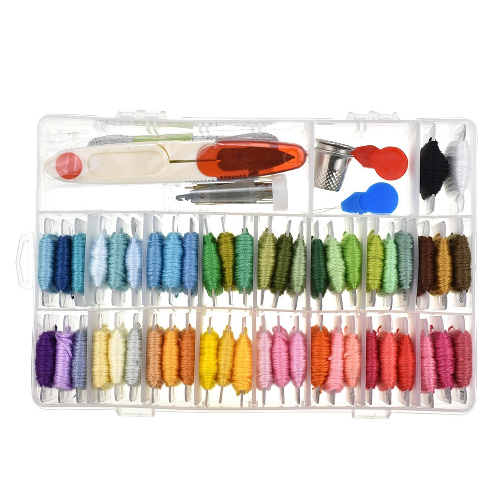 50-teiliges Sortiment Stickere – Embroidery Stitch Bewertung und Preis