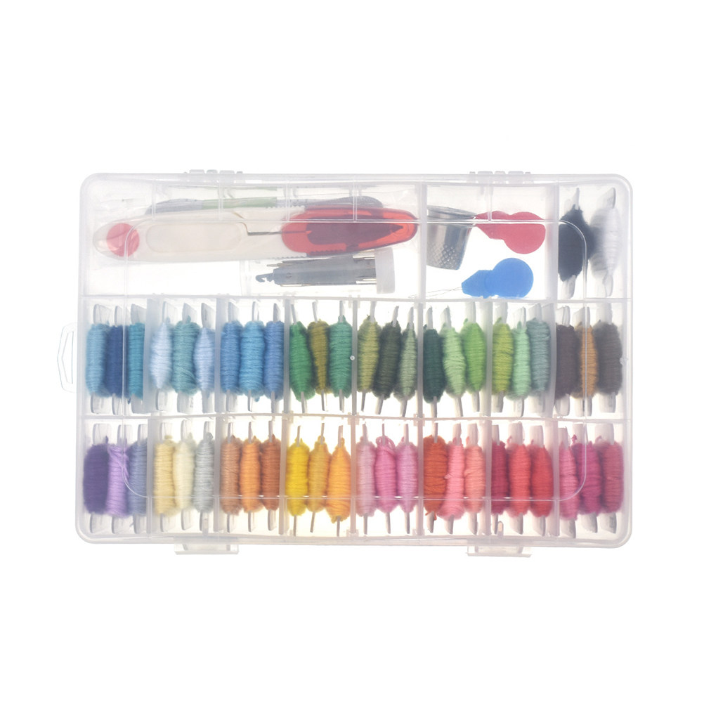 50-teiliges Sortiment Stickere – Embroidery Stitch Bewertung und Preis