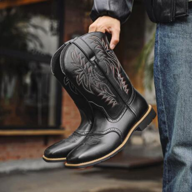 Neue Herren-Stiefel mit Sticke – Embroidery Stitch Bewertung und Preis