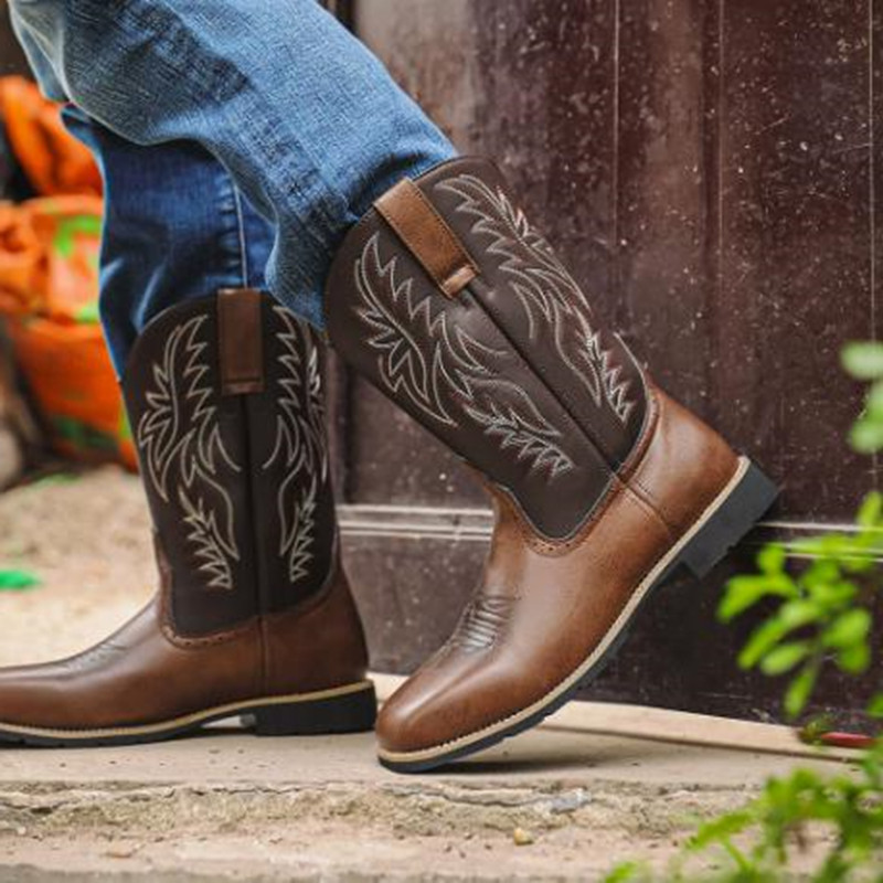 Neue Herren-Stiefel mit Sticke – Embroidery Stitch Bewertung und Preis