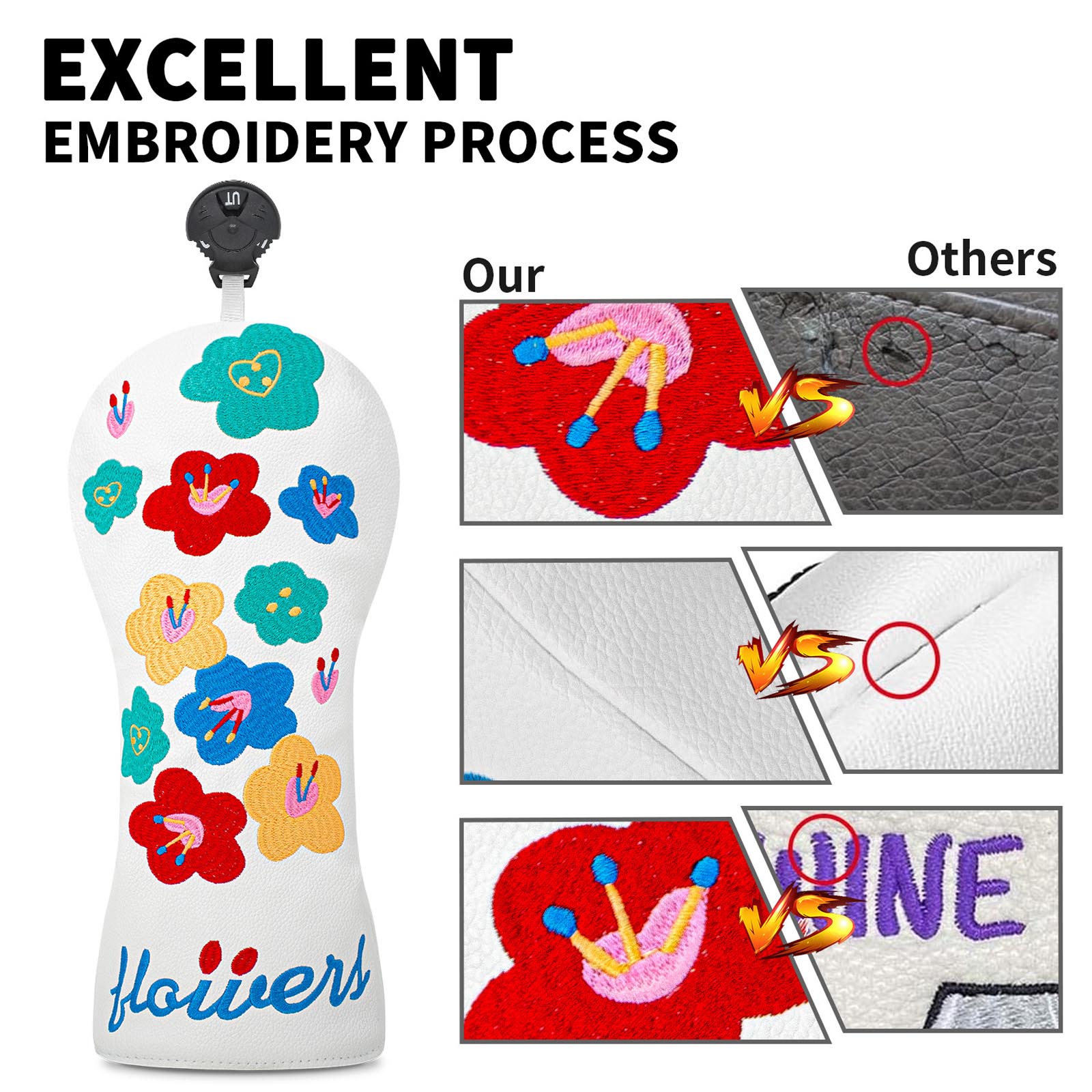 Blumenstickerei Wasserabweisen – Embroidery Flower Bewertung und Preis