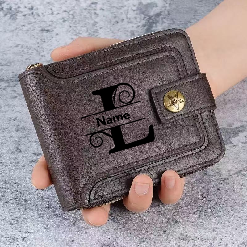 Personalisierte Herren-Geldbör – Embroidery Alphabet Bewertung und Preis