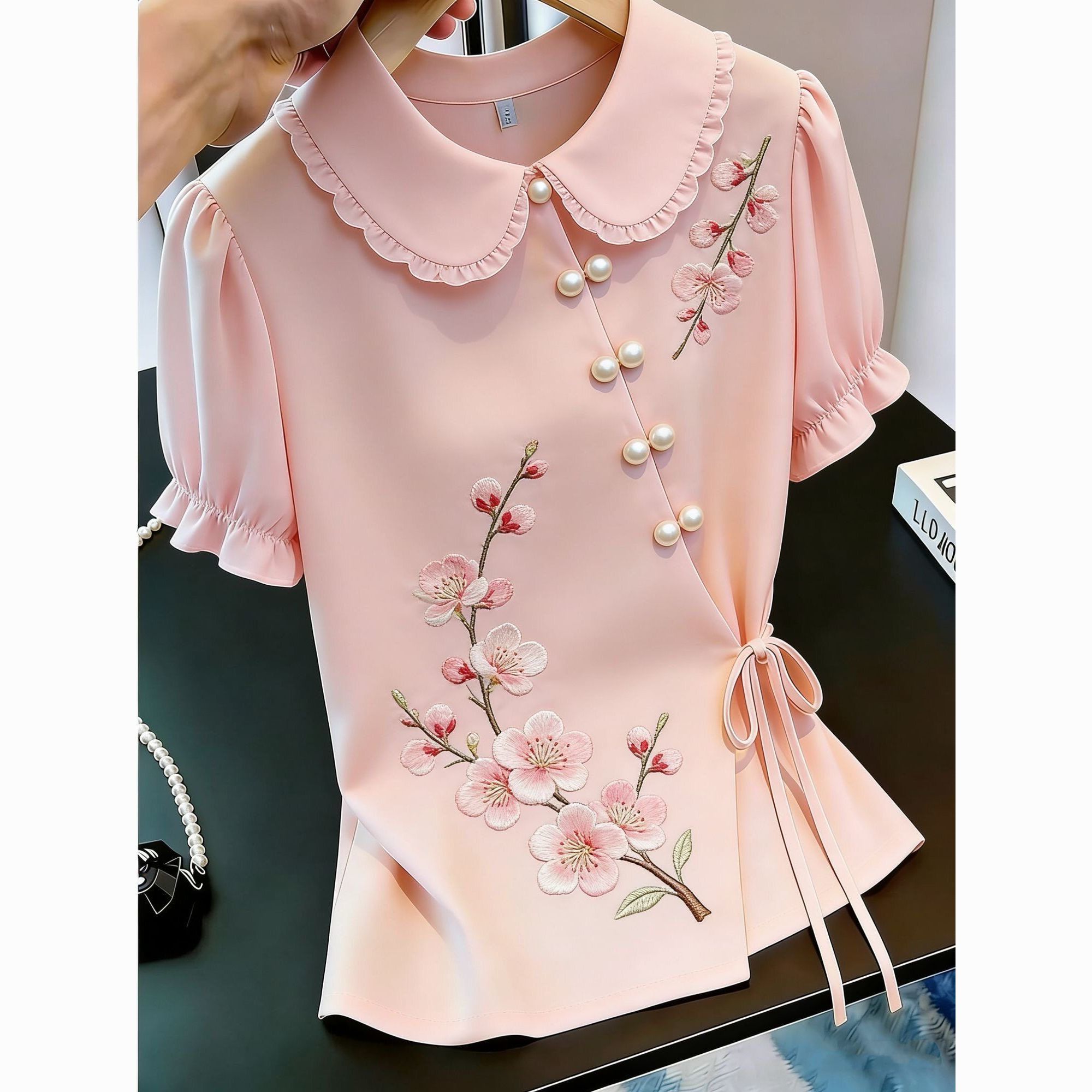 Chinesischer Stil Besticktes S – Embroidery On Shirt Bewertung und Preis