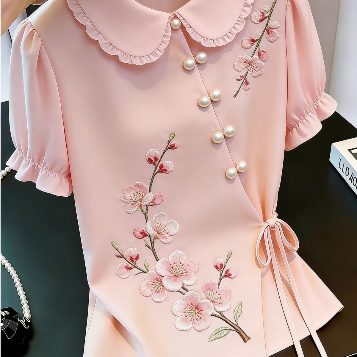 Chinesischer Stil Besticktes S – Embroidery On Shirt Bewertung und Preis
