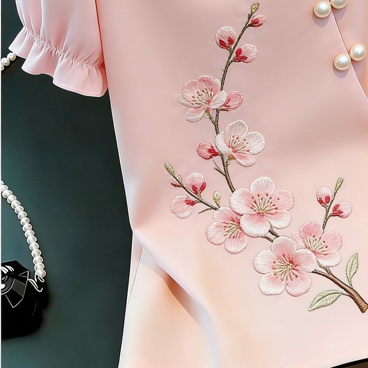 Chinesischer Stil Besticktes S – Embroidery On Shirt Bewertung und Preis
