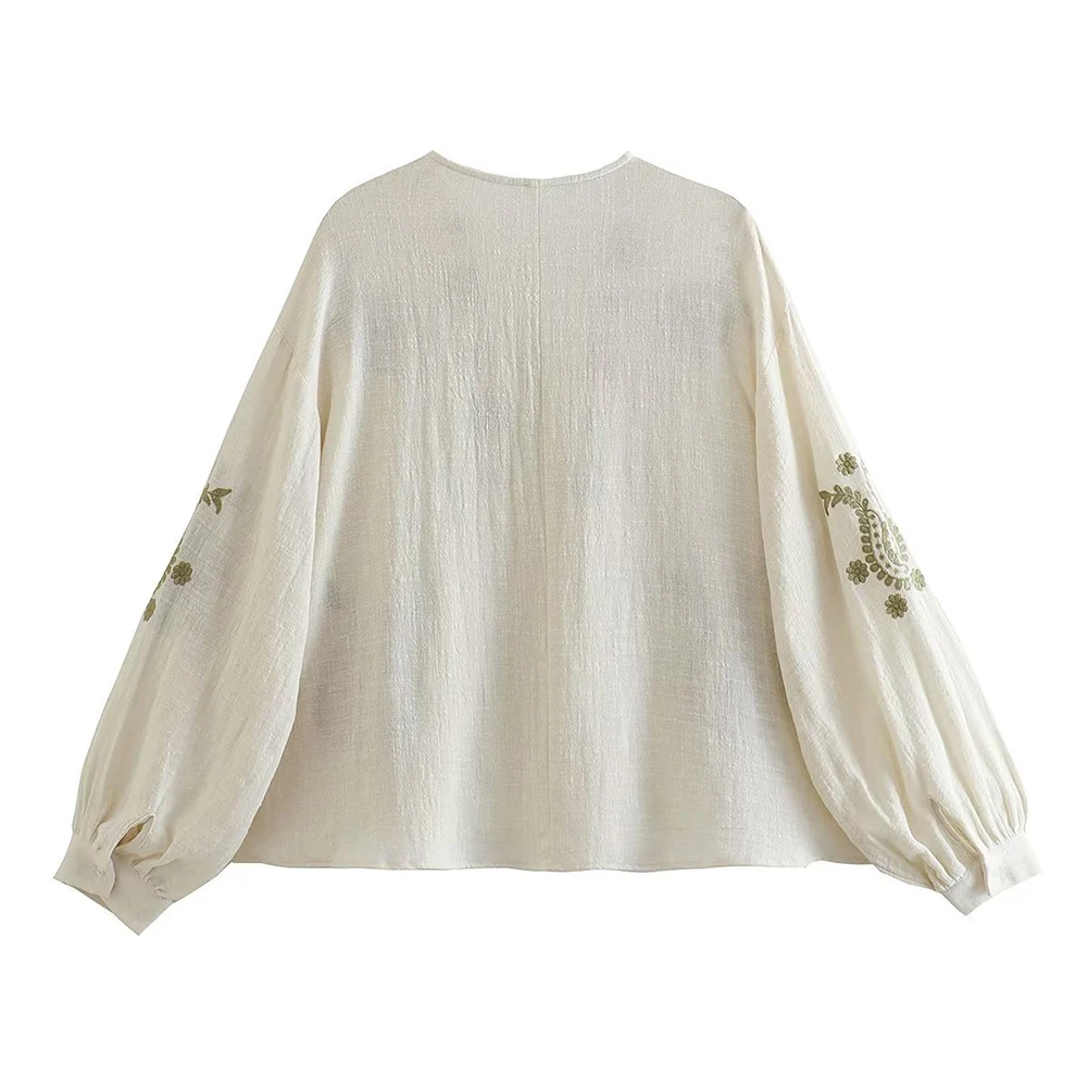 Neues, lockeres Baumwoll-Stick – Embroidery On Shirt Bewertung und Preis