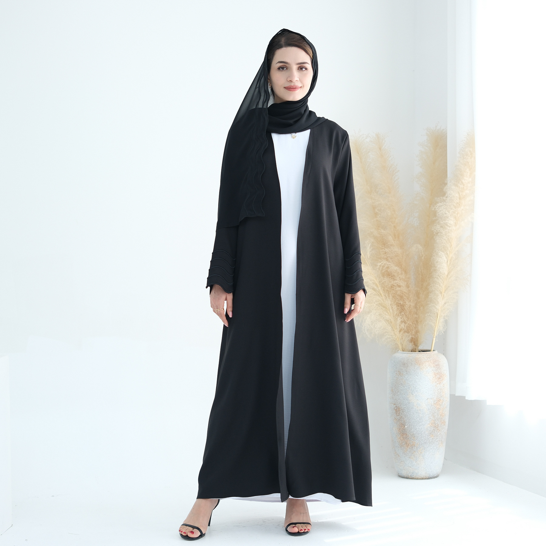 Eid Stickerei Muslimische Frau – Embroidery Hijab Bewertung und Preis