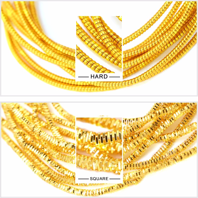 2,6 m 1-1,5 mm Bullion-Draht,  – Embroidery Handicraft Bewertung und Preis
