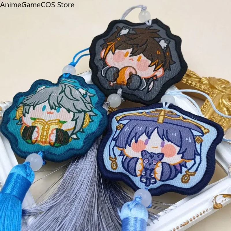 Anime Genshin Impact Tartaglia – Embroidery Xmas Ornaments Bewertung und Preis