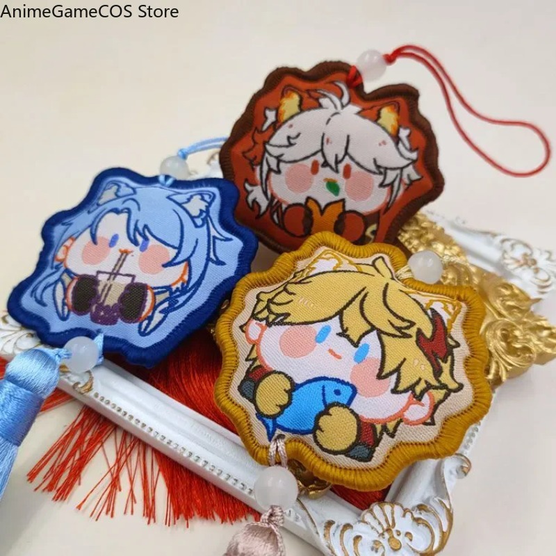 Anime Genshin Impact Tartaglia – Embroidery Xmas Ornaments Bewertung und Preis