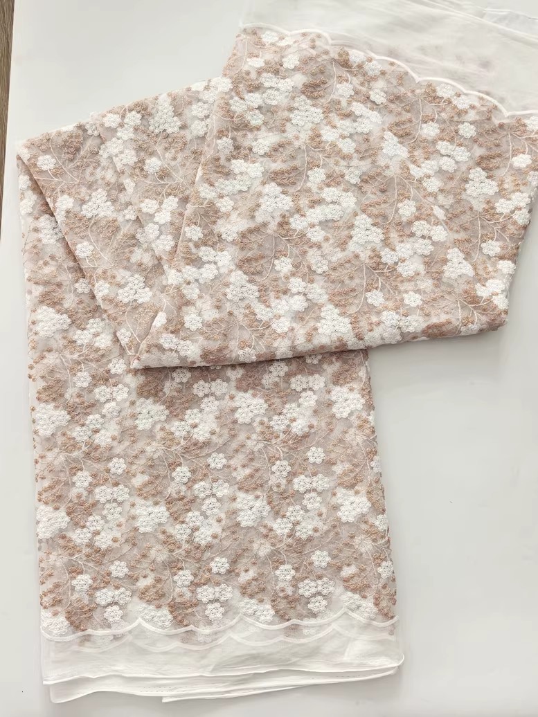 1yard 3D blume stickerei tela  – Embroidery Skirt Bewertung und Preis