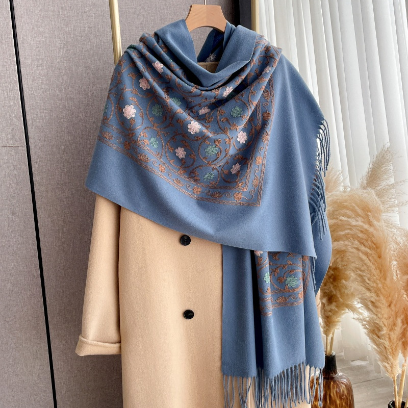 2023 neue Stickerei Kaschmir S – Embroidery Hijab Bewertung und Preis