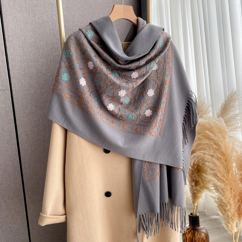 2023 neue Stickerei Kaschmir S – Embroidery Hijab Bewertung und Preis