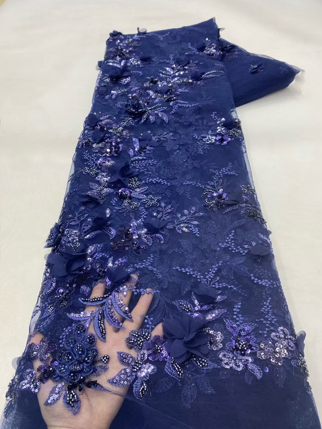 Coomiya Damen Kleider Stickere – Embroidery Net Fabric Bewertung und Preis