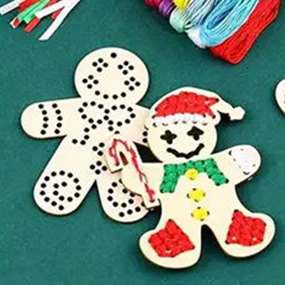 Kreuzstich-Anhänger zum Aufhän – Embroidery Xmas Ornaments Bewertung und Preis