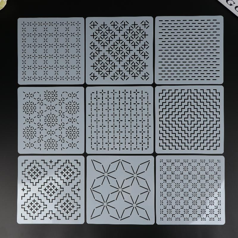 9/32 Stück Sashiko Stickerei V – Embroidery Handicraft Bewertung und Preis