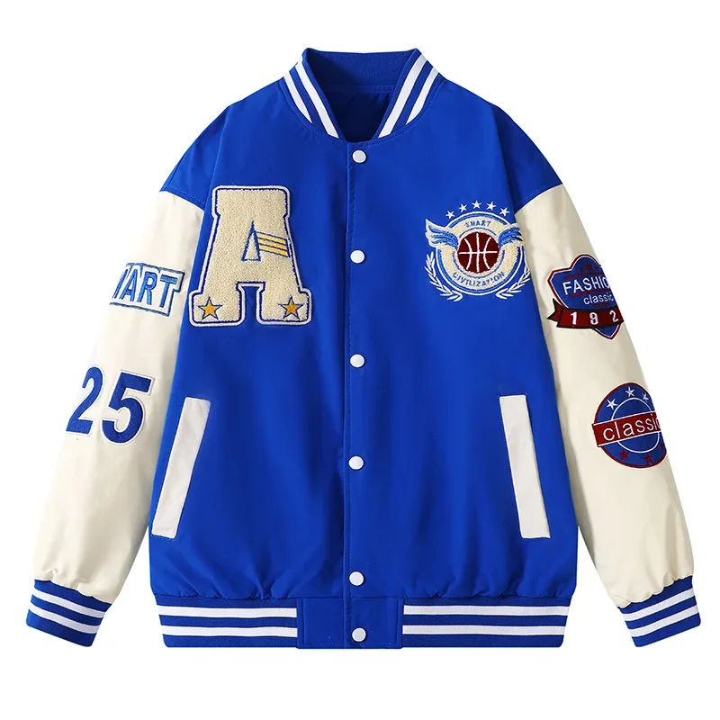 Streetwear Unisex College-Jack – Embroidery Letter N Bewertung und Preis
