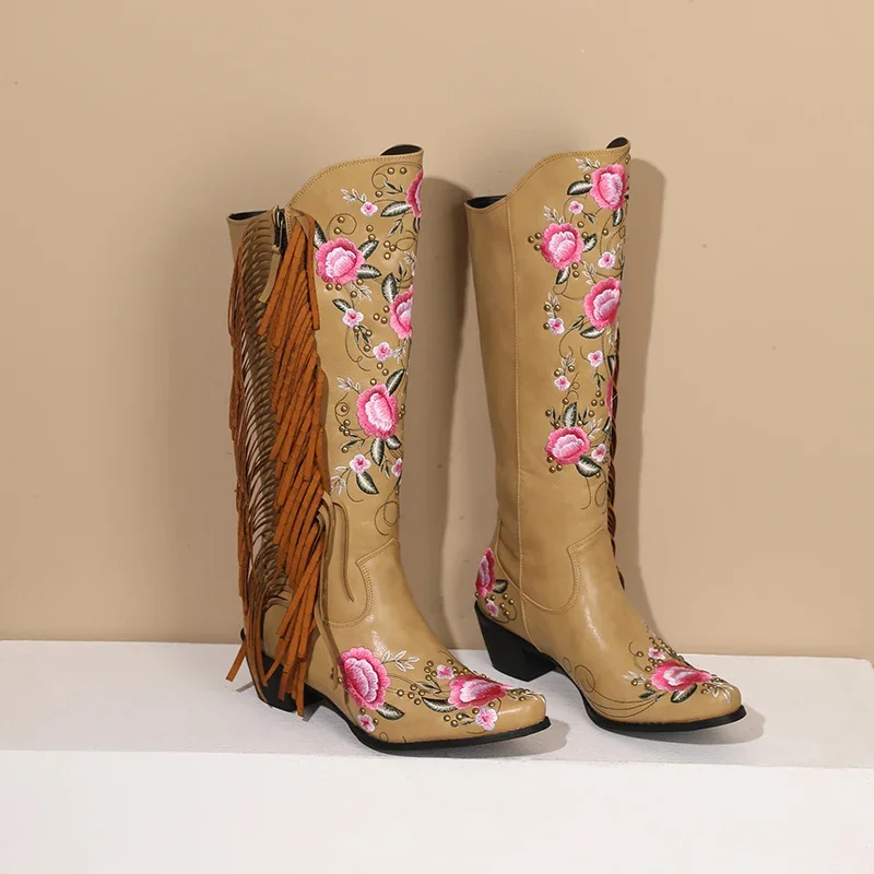 Mode Stickerei Blume Western K – Embroidery Flower Bewertung und Preis