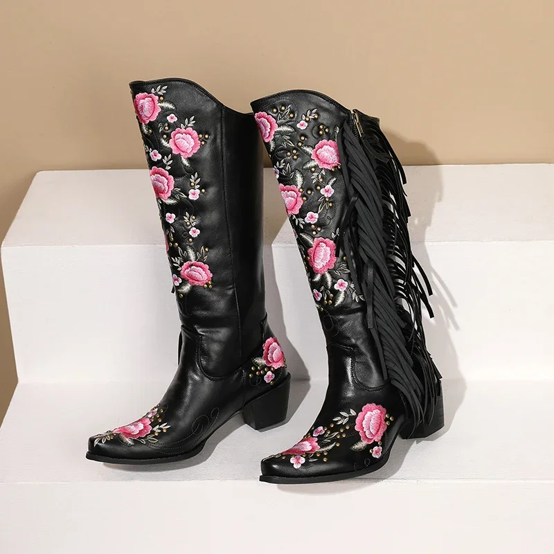 Mode Stickerei Blume Western K – Embroidery Flower Bewertung und Preis