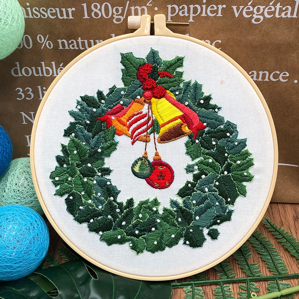 Party-Geschenk Feiertagsdekora – Embroidery Xmas Ornaments Bewertung und Preis