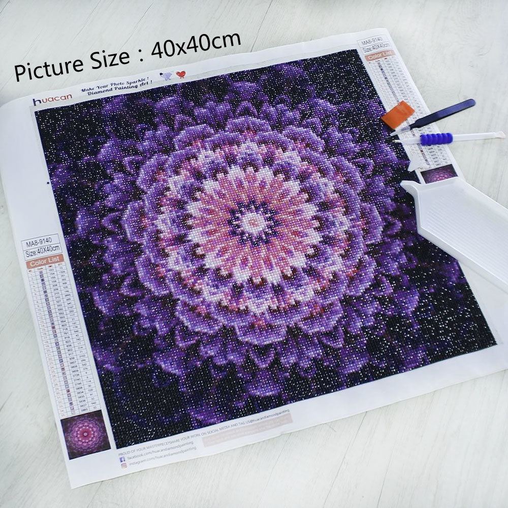 Rahmenlose 5D-Diamantmalerei z – Embroidery Flower Bewertung und Preis