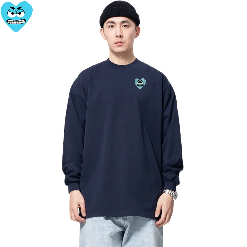 Brechen Ei Männer Langarm T-sh – Embroidery Egg Bewertung und Preis