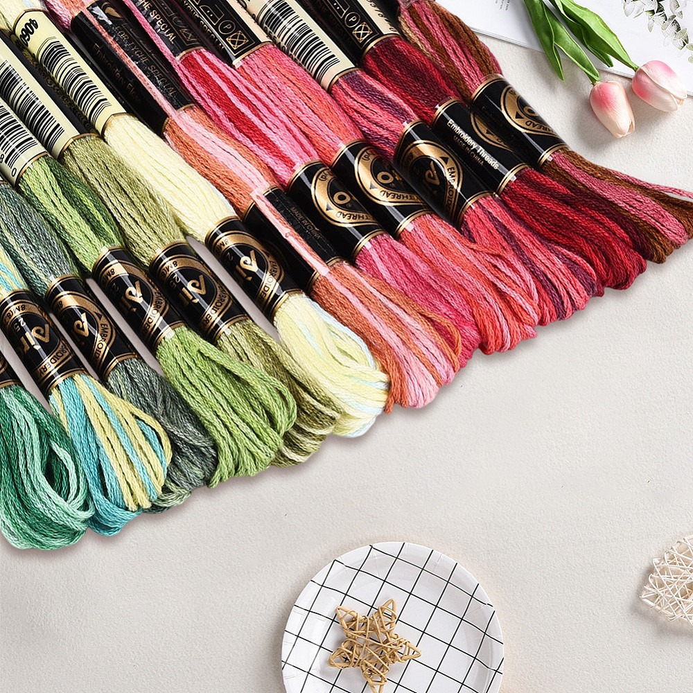 105 Yards Stickgarn 6-fädig Me – Embroidery Stitch Bewertung und Preis