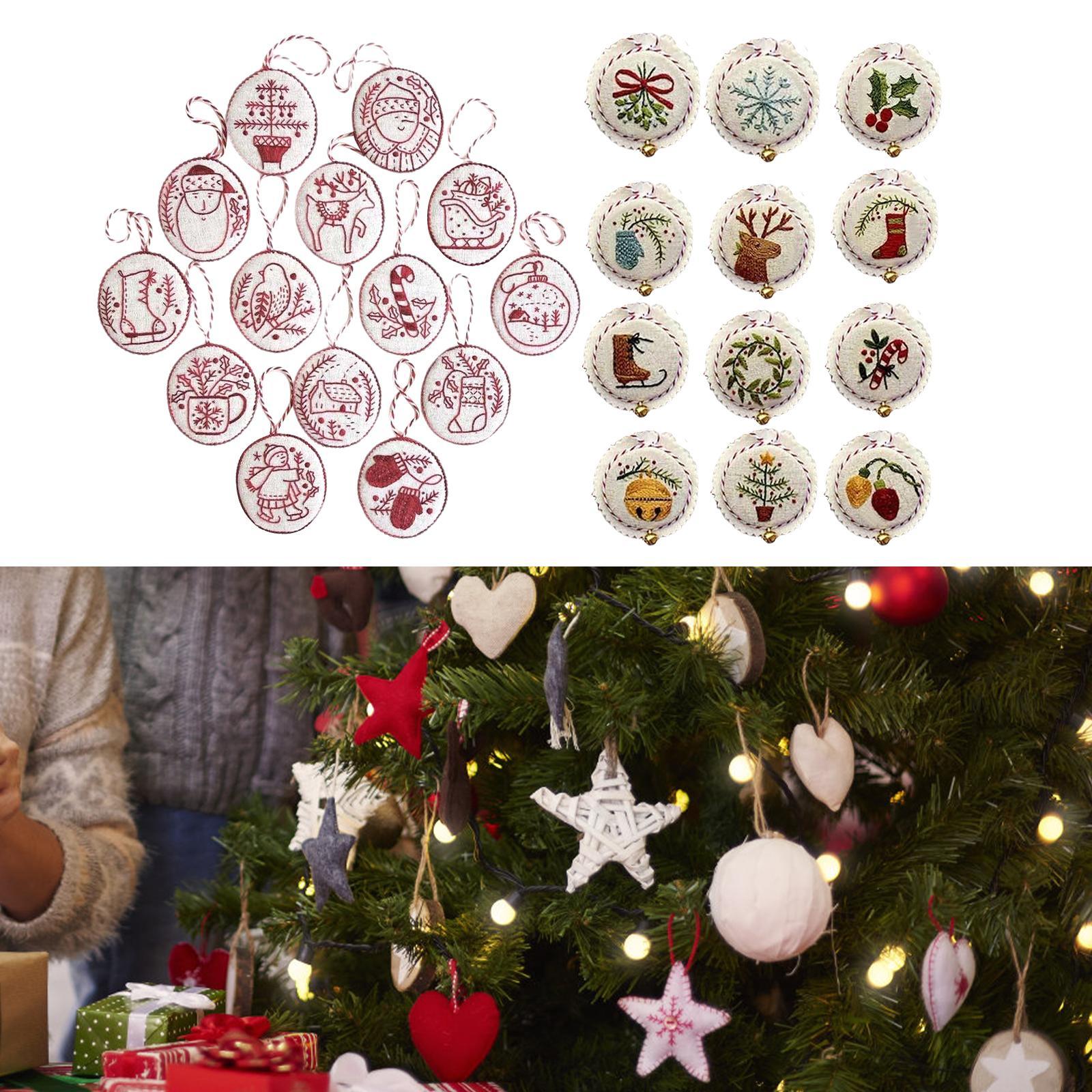 Handgesticktes Weihnachtsornam – Embroidery Xmas Ornaments Bewertung und Preis