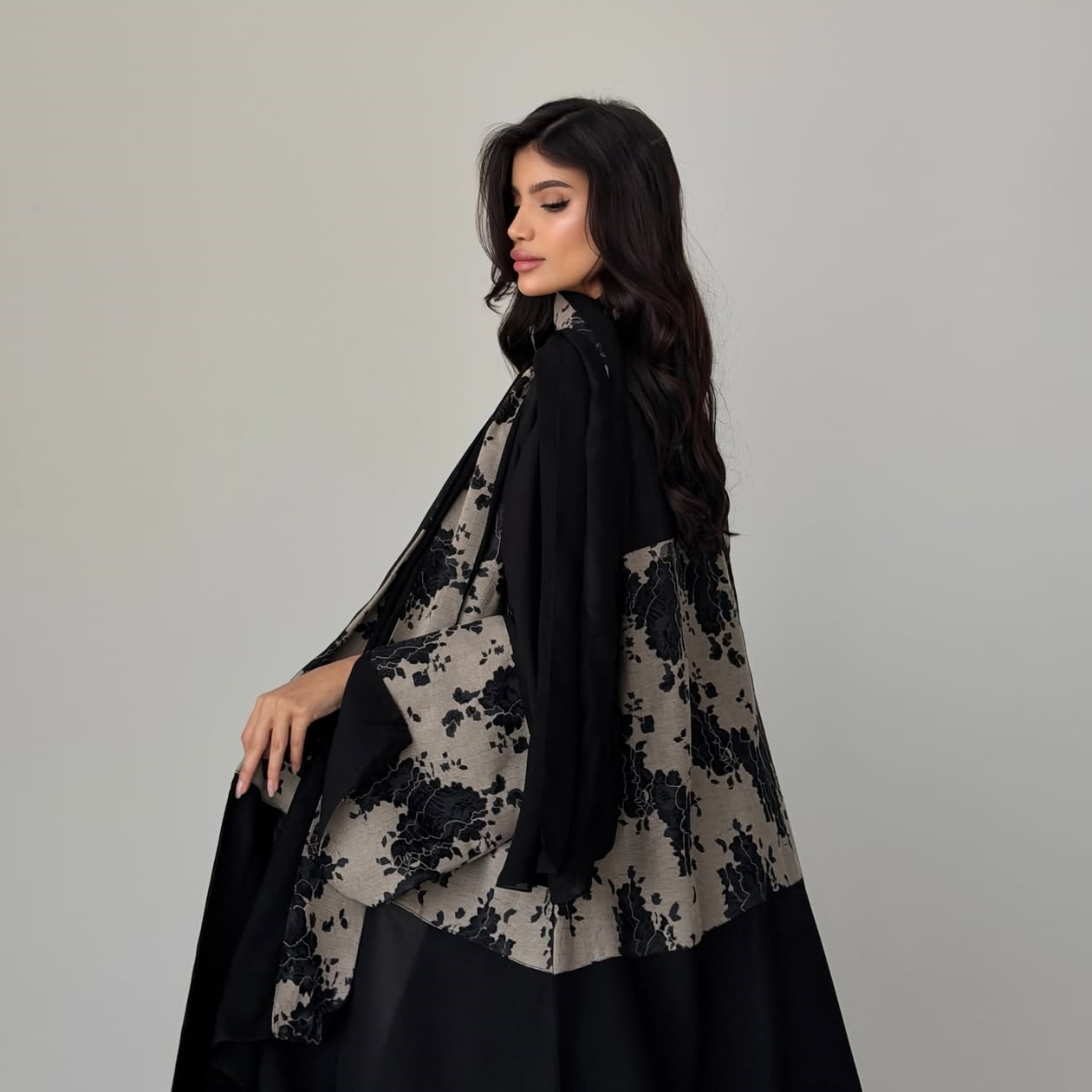 Damen Eid Abaya Hijab 2-teilig – Embroidery Hijab Bewertung und Preis
