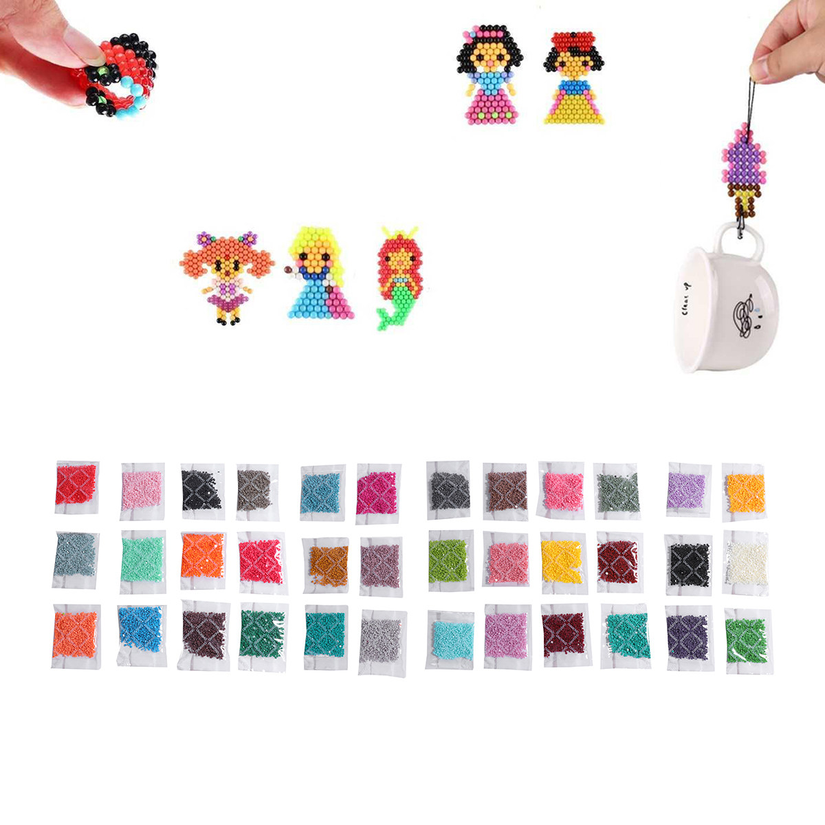 36 Stück runde Diamant-Strasss – Embroidery Stitch Bewertung und Preis