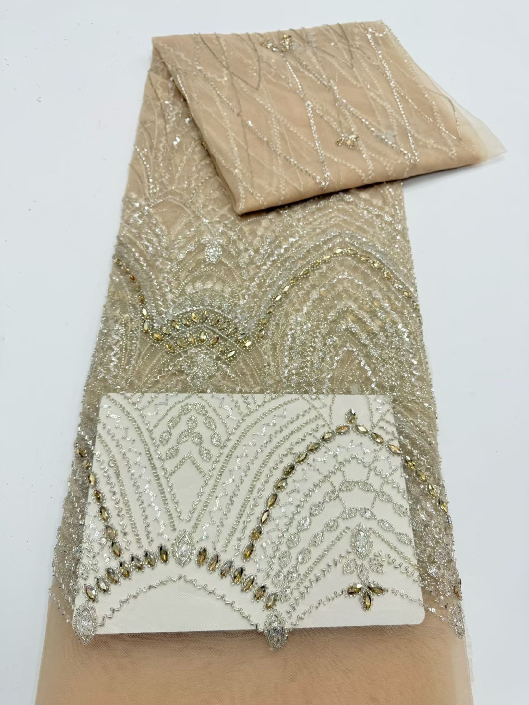 Hochwertiger französischer afr – Embroidery Net Fabric Bewertung und Preis